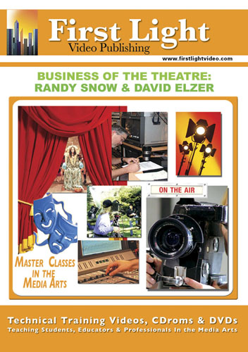 F2642 - Producing For The Theater  Business Of The Theater Randy Snow, David Elzer