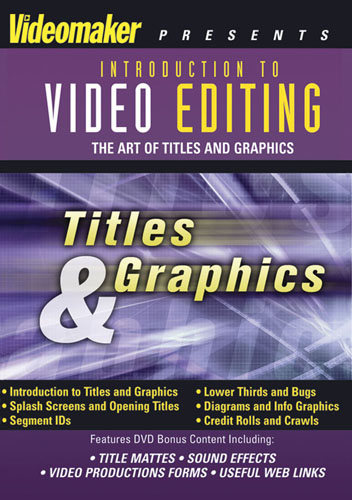 F817 - Video Editing Titles & Graphics